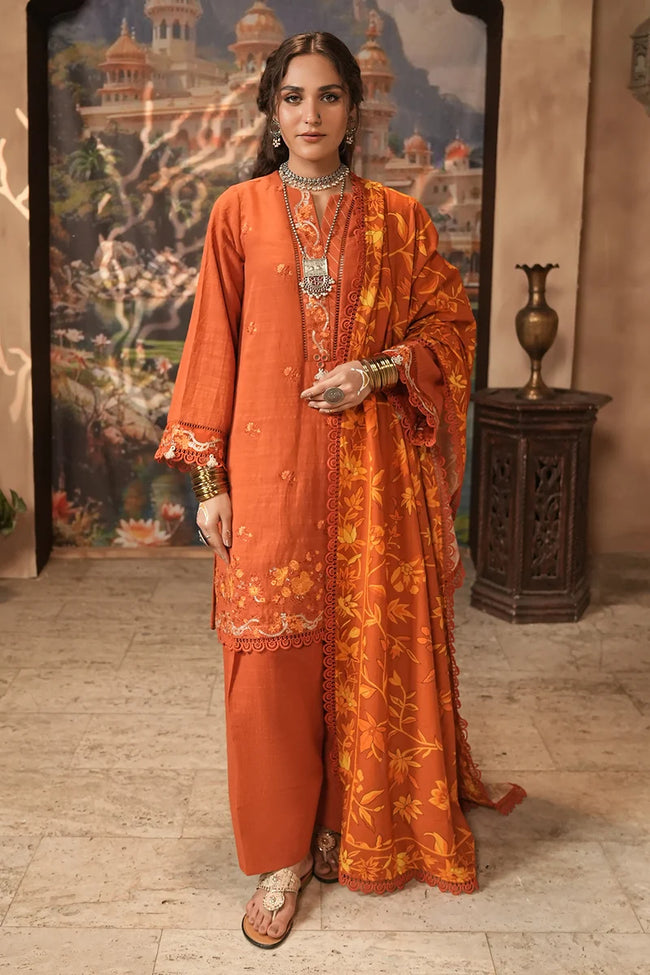 Zellbury | Winter Vol-04 Embroidered Khaddar WUW24E30483 - 100% Original Brand Product Hover Image