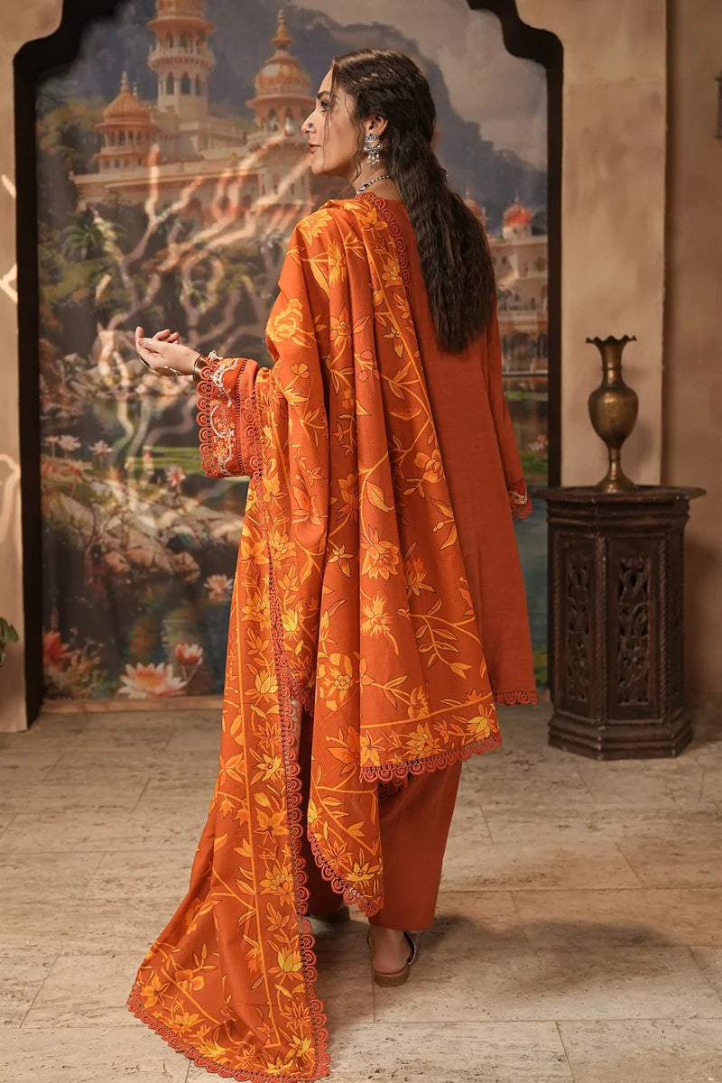 Zellbury | Winter Vol-04 Embroidered Khaddar WUW24E30483 - 100% Original Brand Product