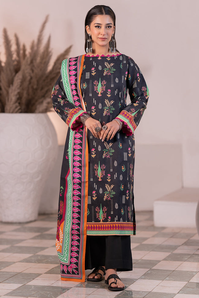 Zellbury | Women Unstitched | Zellbury Winter Unstitched 2Pc Suit WUW24X20496 - 100% Original Brand Product Hover Image